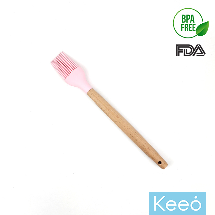 Keeo Aneka Spatula Sutil Silikon Food Grade Pink