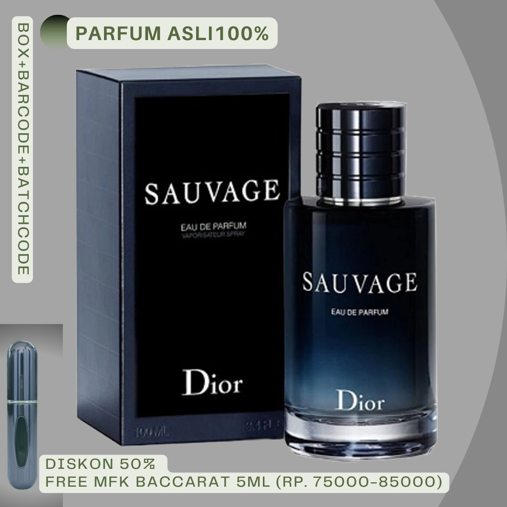 Christian Dior Sauvage EDP Man Parfum Original 100ml