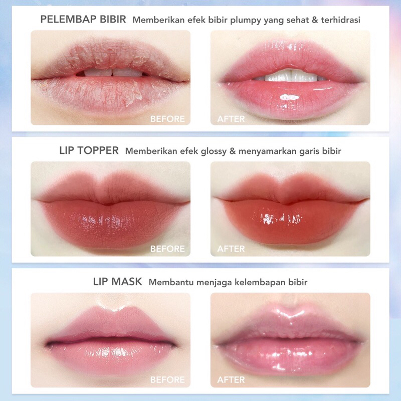 [BISA COD] YOU Colorland Icy Glow Lip Serum - Lip Serum You - You Icy glow - Lipstick YOU