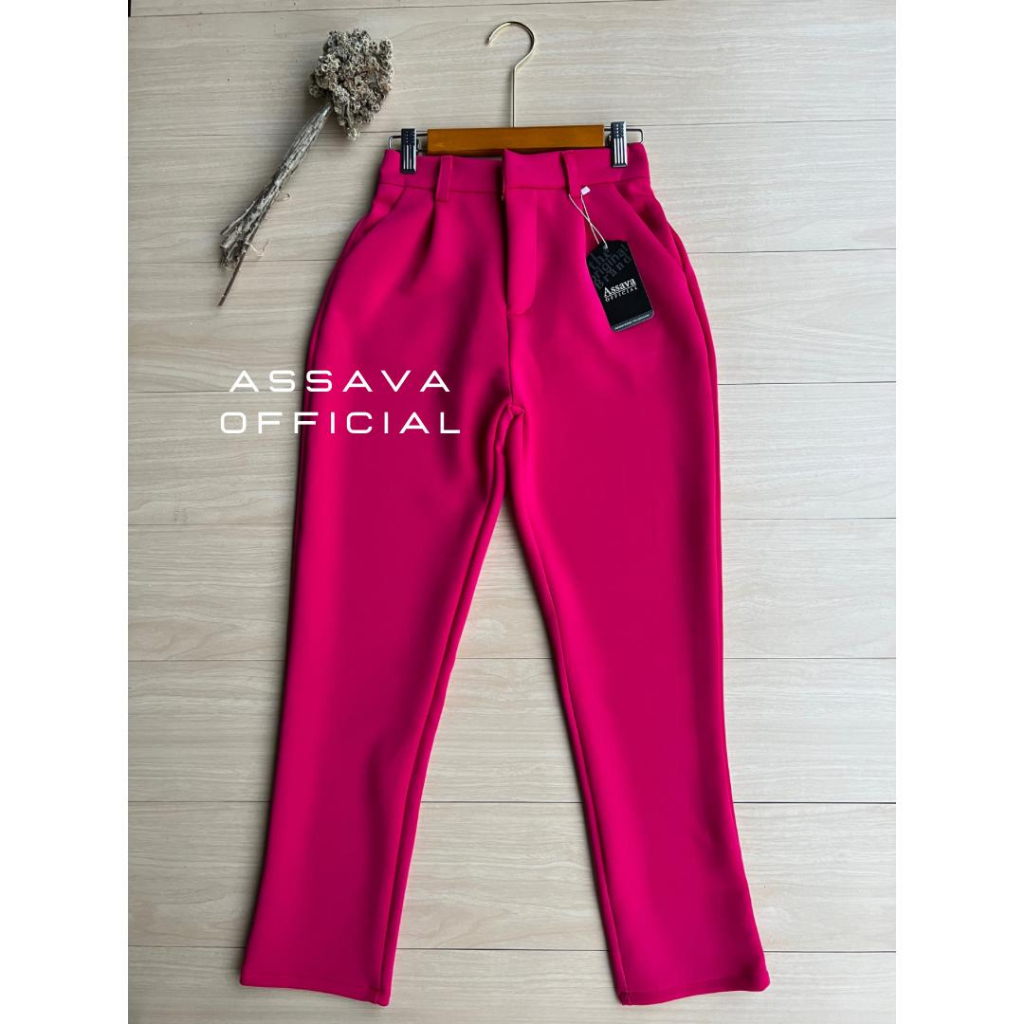 CELANA PENSIL SCUBA - SCUBA PANTS PREMIUM - CELANA BASIC SCUBA PANTS - CELANA KERJA WANITA