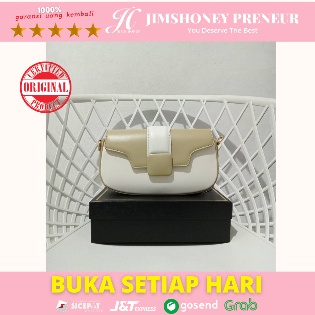 Syania Bag Jims Honey Tas Selempang Wanita Clutch slingbag Free Box