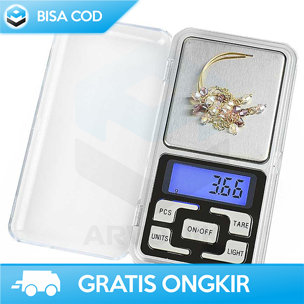 TIMBANGAN EMAS DIGITAL MINI POCKET SCALE TAFFWARE TIMBANGAN 200 GRAM