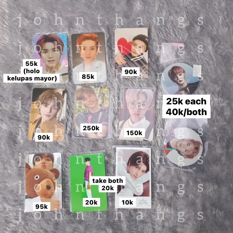 all about taeyong photocard pc holo 2018 album resonance future departure neo zone c ver memorial bo