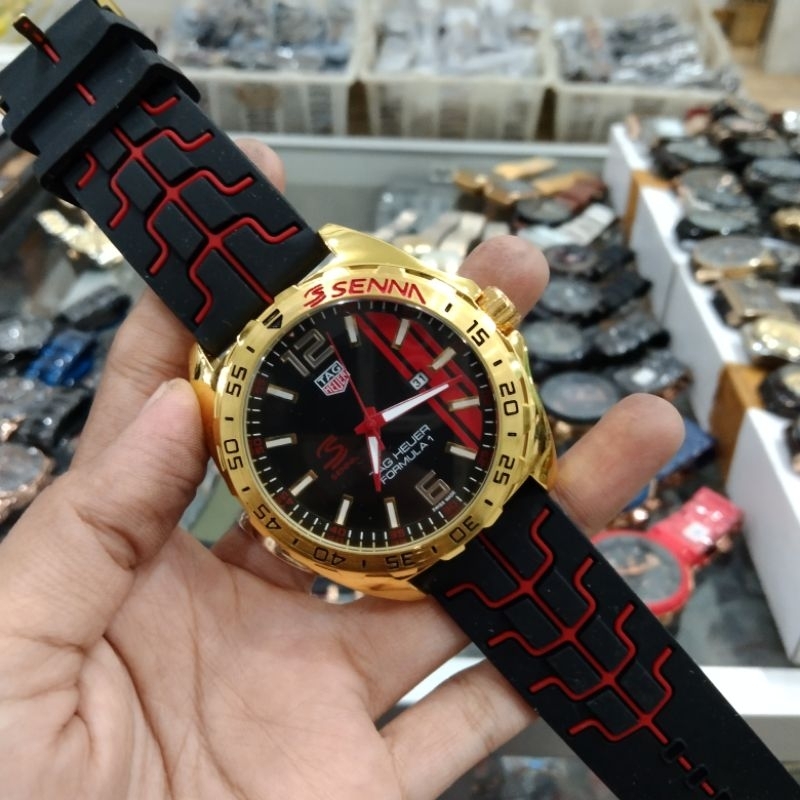 SS.id READY JAM TANGAN PRIA TALI KARET T-HALLER TERBARU.