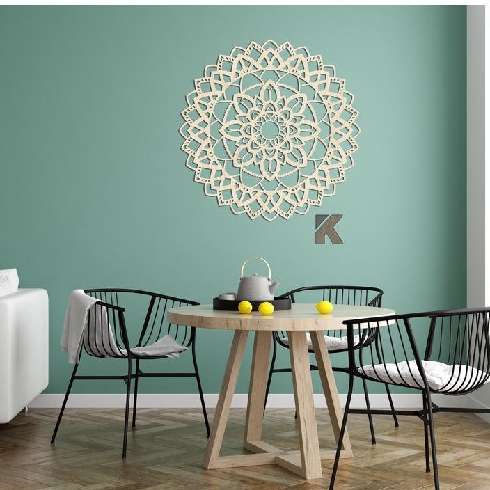 Hiasan Dinding Bunga Mandala