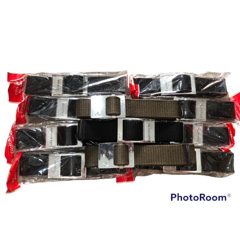 tali pinggang kanvas unisex / tali pinggang kain / tali pinggang sekolah / ikat pinggang