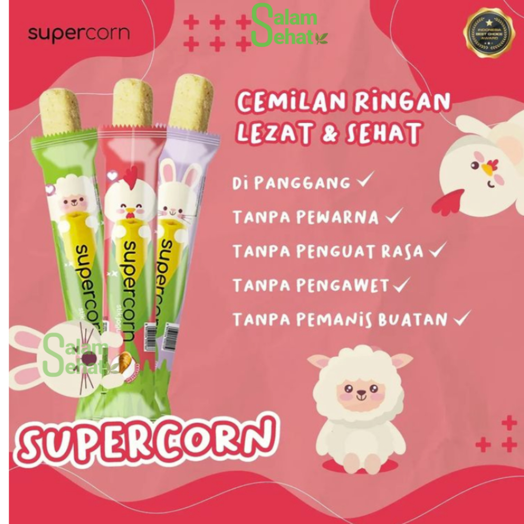 

Supercorn Stick Jagung kemasan ecer satuan 10gr