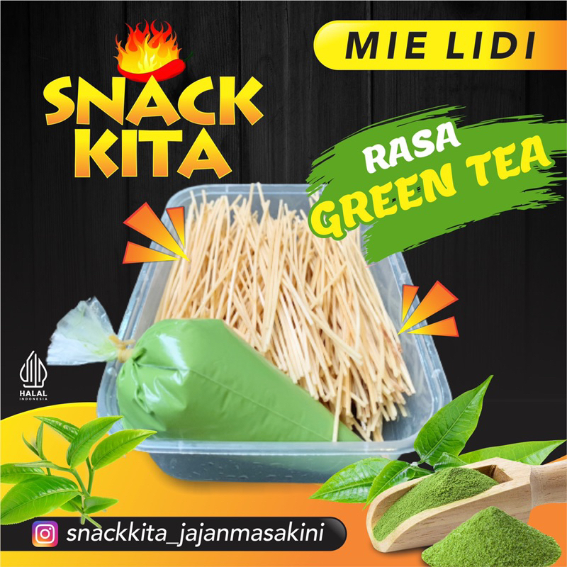 

Mie Lidi Greentea Lumer Viral Snack kita