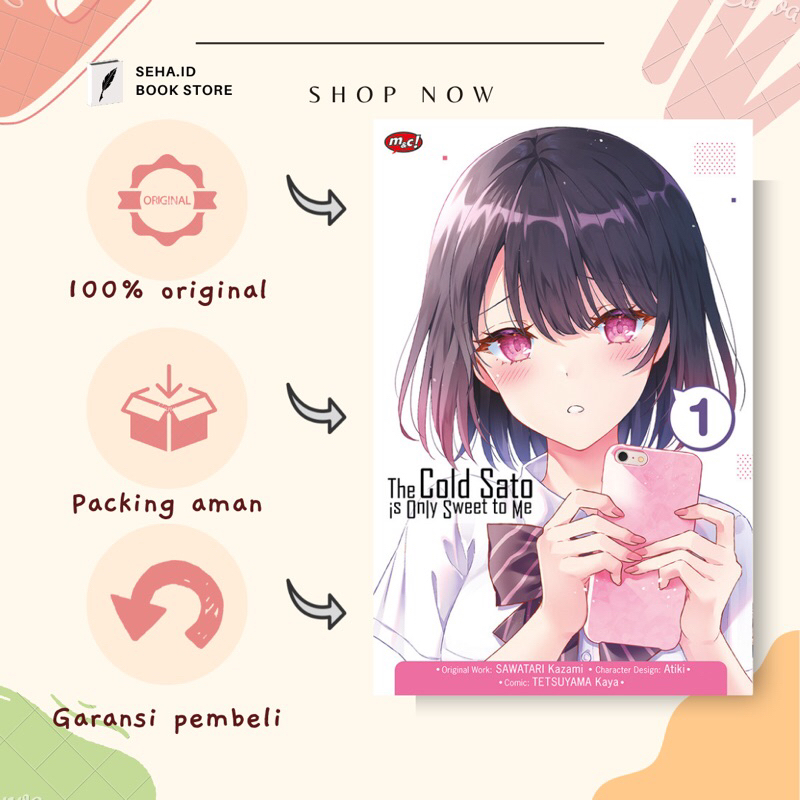 Komik The Cold Sato is only Sweet to Me (Ready Semua Vol) - Kazami Sawatari [ORIGINAL]