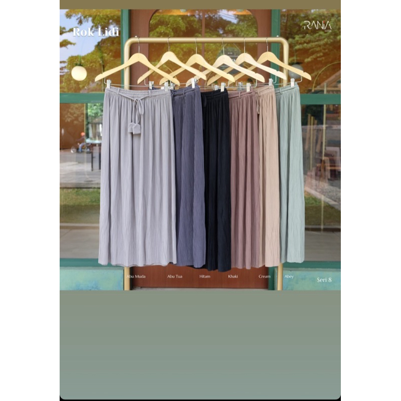 Rok plisket lidi by Rania