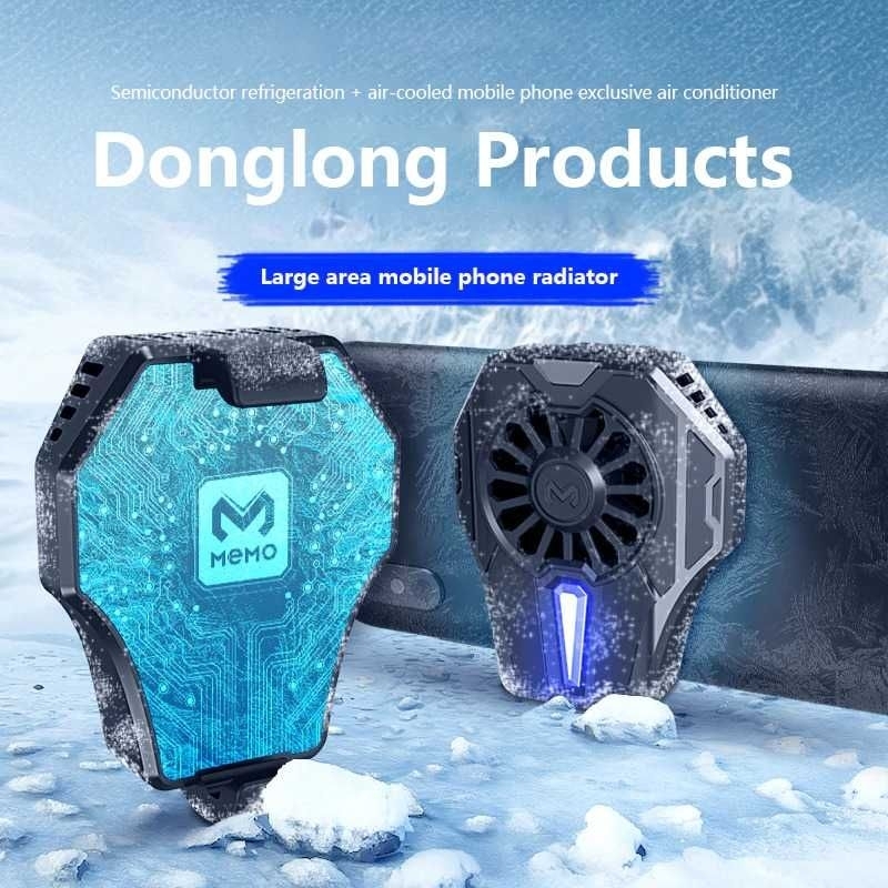 MEMO Smartphone Cooling Fan Kipas Pendingin Radiator Heat Sink - DL01 Hp Gaming Radiator cooling fan kipas heat sink