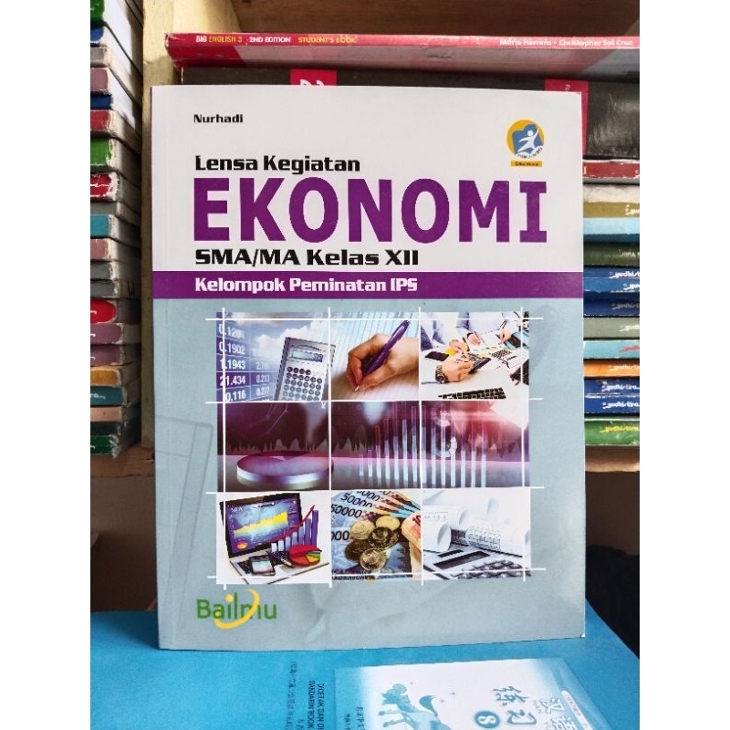 buku ekonomi kelas 12/XII/3 sma/ ma bailmu