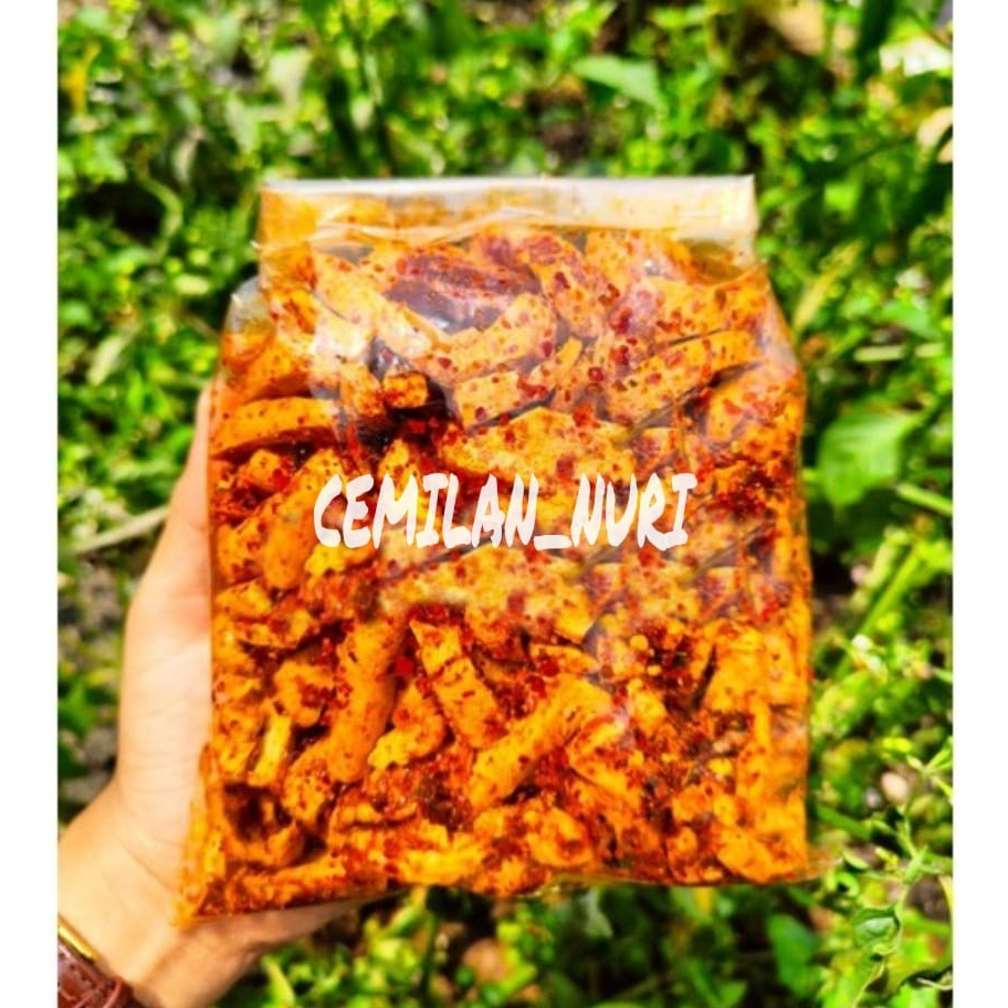 

Basreng/baso goreng pedas daun jeruk ukuran 500gram