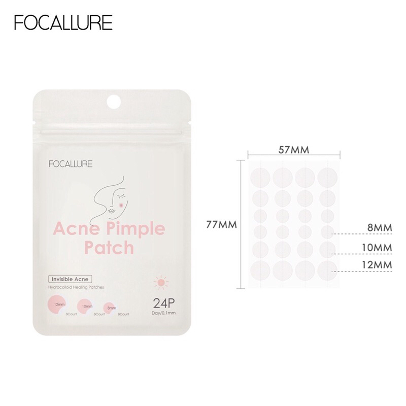 FOCALLURE Spot Patch Acne Treatment Day/Night FA186