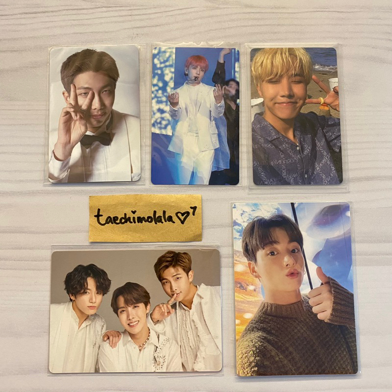 bts jk jungkook lys seoul official photocard - little wishes mpc kook - unit speak yourself namhopek