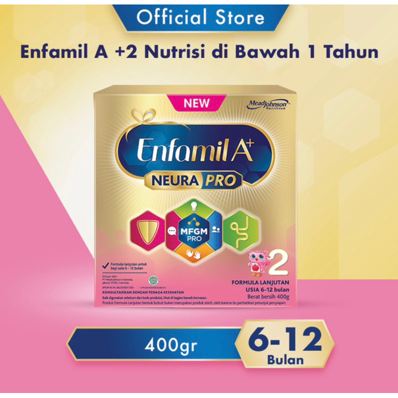 ENFAMIL A+2 susu formula 6-12 bulan