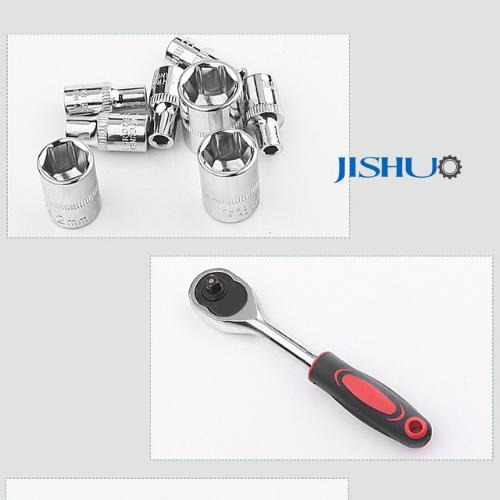 KUNCI SOCKET SET RATCHET WRENCH JS-1039K