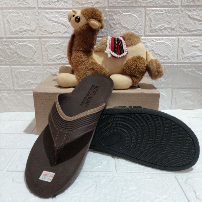 SANDAL COWOK DEWASA FLAT JENIS MY TRIP MODEL TERBARU TRENDY