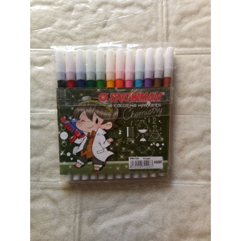 

Spidol snowman warna warni