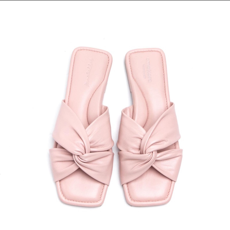 Amazara x Mmehuillet Twister Sandals Pink - size 39