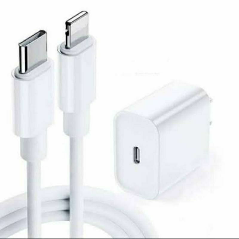 Charger Fast charging Cas 20 W 100% ORI iPhone 11/12/13 Pro Max USB C Power Adapter