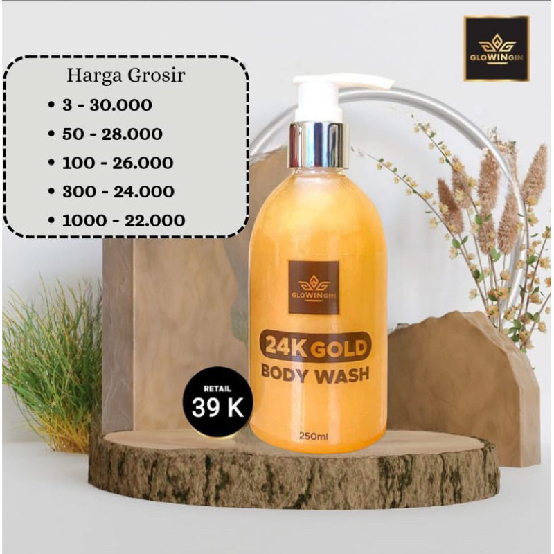BODYWASH GLOWINGIN 24K GOLD