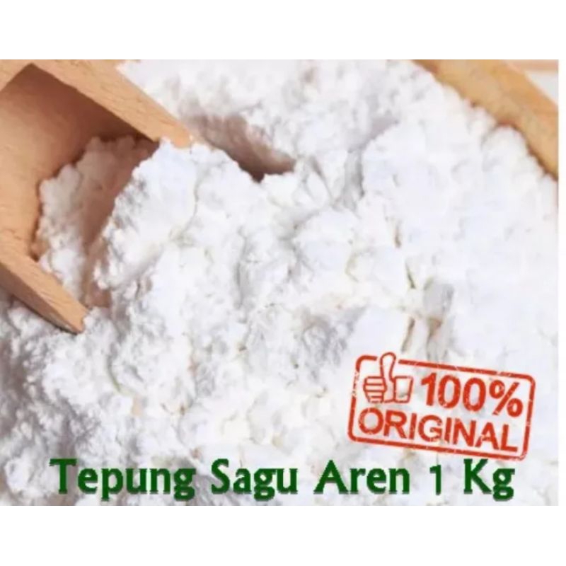 

Tepung aren, Aci Kawung ,tepung tapioka putih bersih kering maksimal kadar air rendah