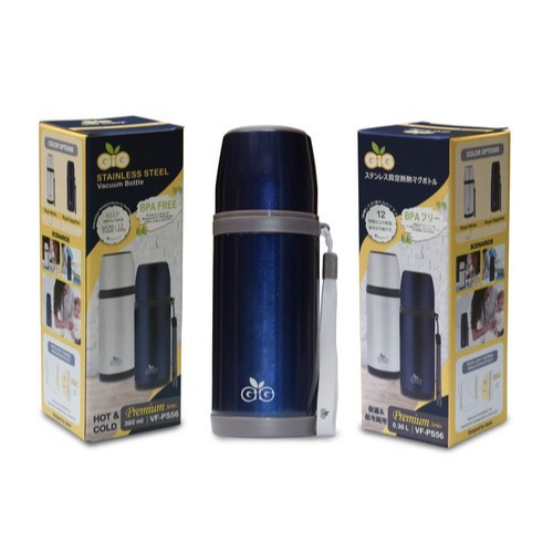 GIG Premium Vacuum Flask 360ml Sapphire VF-PS56