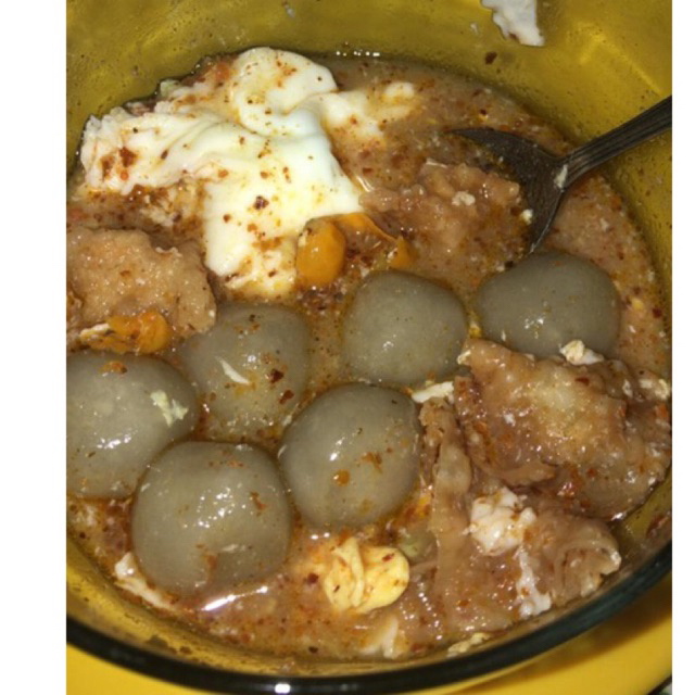 

Baso aci isi ayam suwir bylhauri.