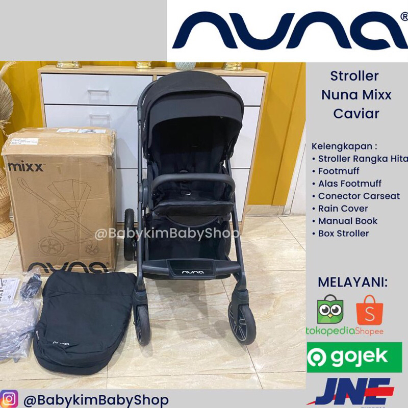 Preloved Nuna mixx Caviar | Stroller Nuna mixx caviar || Nuna mixx | stroller Nuna mixx | Preloved N