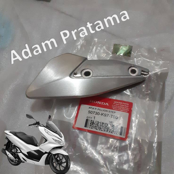 Fot Step PCX 150 Kanan Belakang 50730-K97-T00 Step Kanan PCX Steep Kanan PCX 150 Besi Pijakan Kaki P