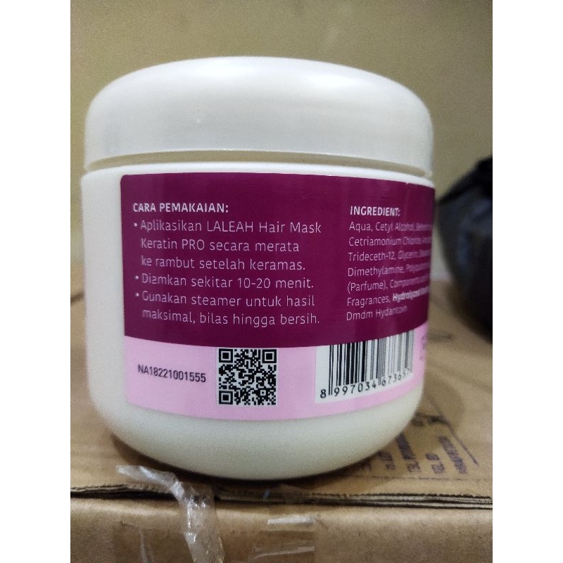 [ LALEAH ] LALEAH HAIR MASK KERATIN PRO || LALEAH HAIR MASK KERATIN COOL || MASKER RAMBUT PRO || HAIR MASK PRO || HAIR MASK COOL || MASKER RAMBUT MENTHOL || MASKER RAMBUT || MASKER KERATIN REPAIR &amp; PROTECT