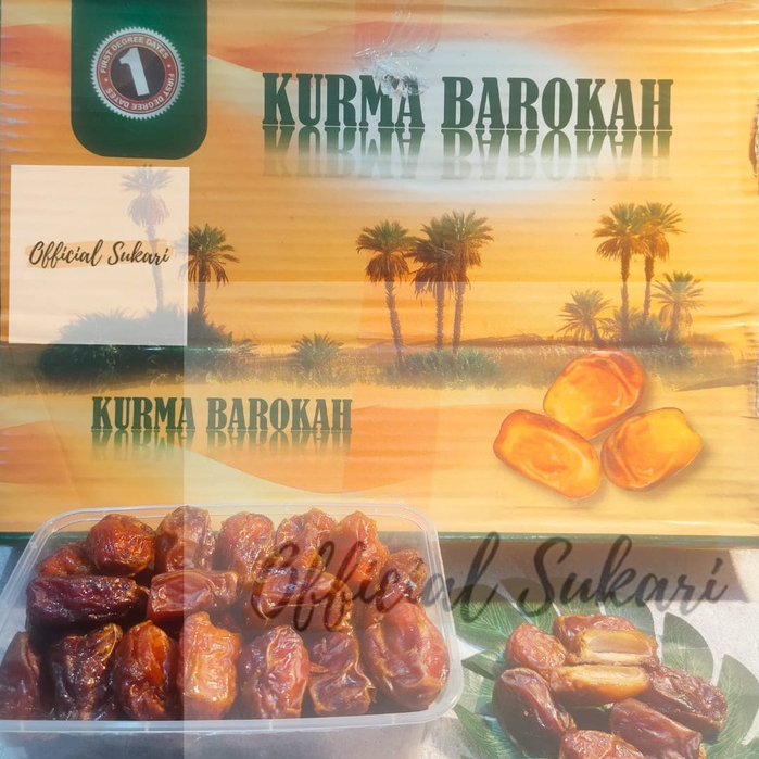 Kurma Mesir Barokah 500 gram dan 1 kg/ Kurma Egypt Barokah