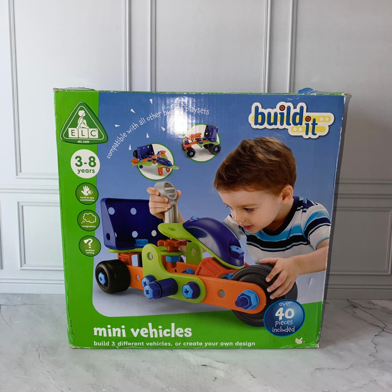 elc build it /mainan anak elc/rakitan elc/mobilan elc