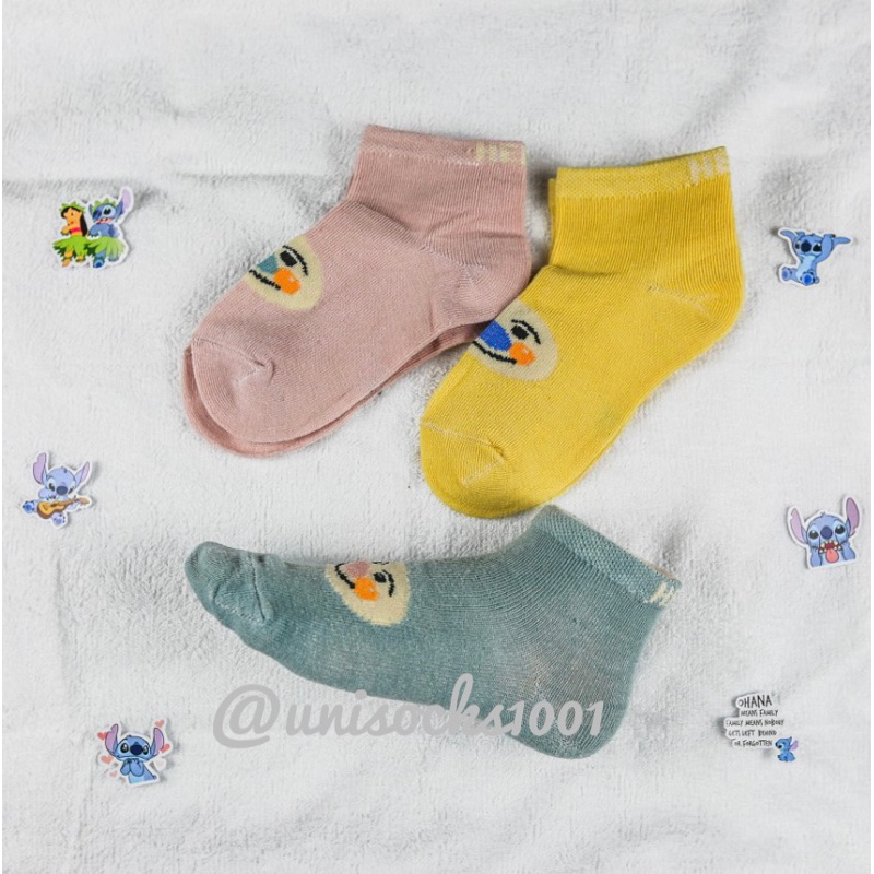 Kaos kaki anak lucu pendek ankle cooling socks cowo cewe TK SD tebal bermotif premium