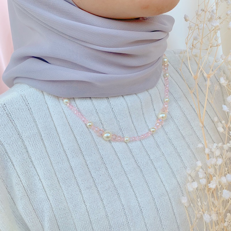 Handmade Necklace / kalung hijab / choker (HN013)