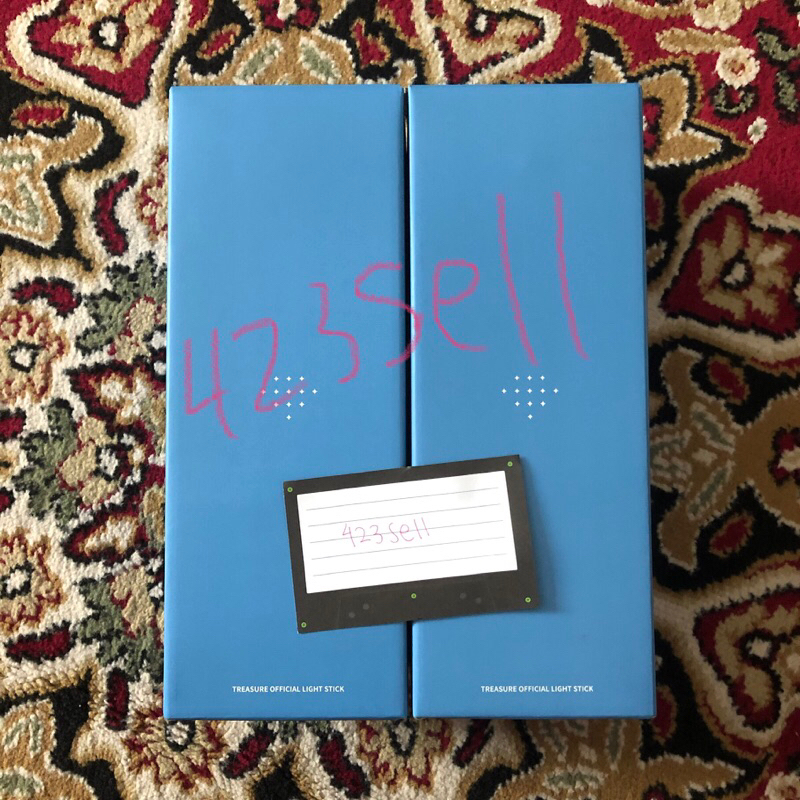 [READY] LIGHTSTICK TREASURE SEALED NEW OFFICIAL WEVERSE LS TEULIGHT MERCH MD MERCHANDISE KPOP ALBUM 