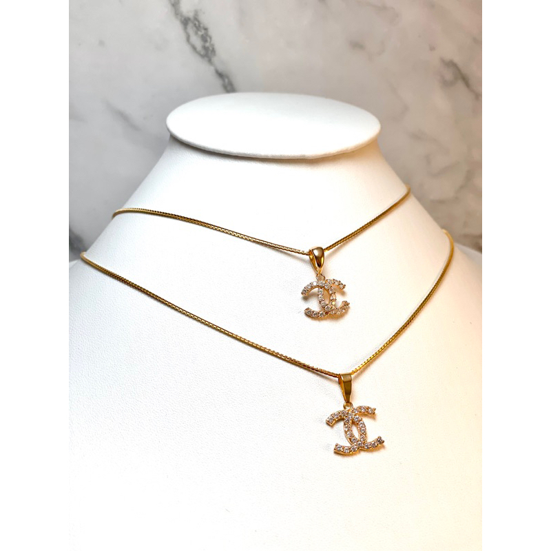 Kalung emas kadar 9k