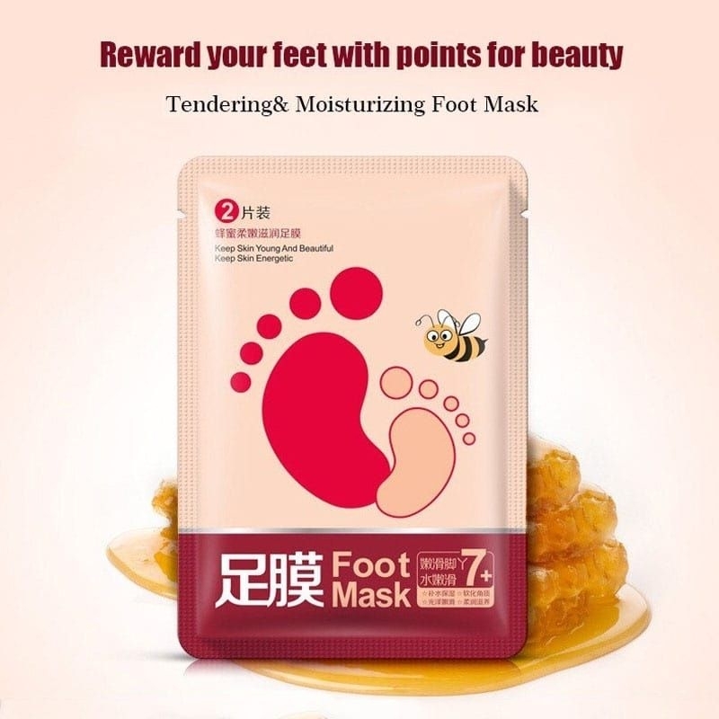 Efero foot mask masker kaki foot peeling foot exfloating efero exfoliating foot mask 1 pair