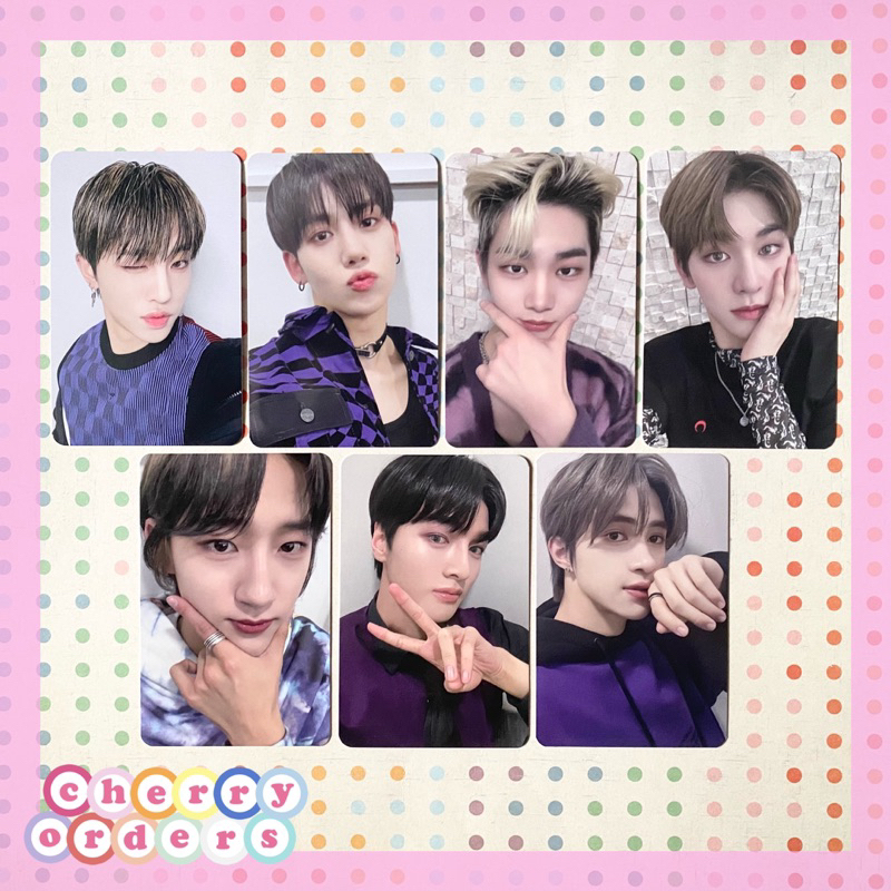 DRIPPIN Photocard Benefit MAKESTAR 3.0 R3 Santa : Villain The End Hyeop Yunseong Changuk Dongyun Minseo Junho Alex