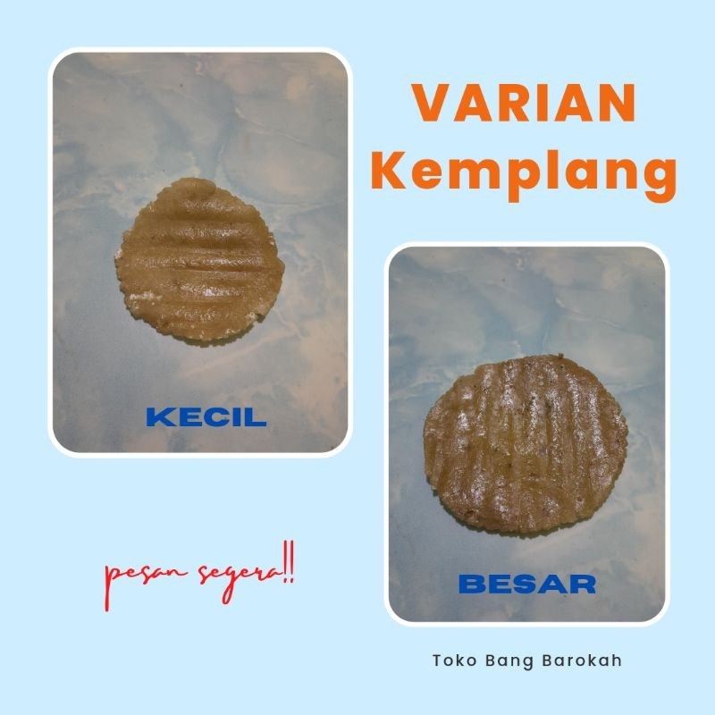 

Kemplang Panggang Mentah Besar Khas INDRALAYA SUMSEL