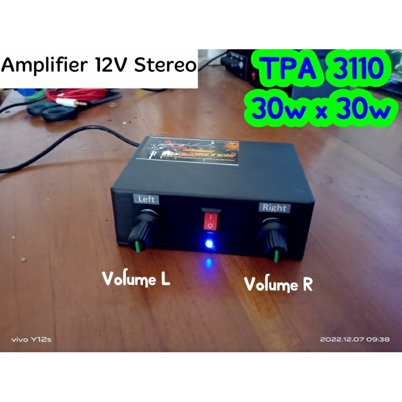Amplifier 12v (TPA 3110 stereo)