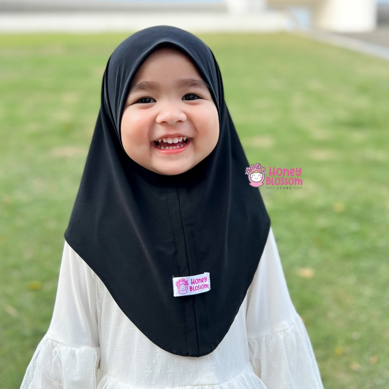 HoneyBlossom - hijab anak / jilbab bayi anak perempuan / hijab bayi / jilbab bayi / bergo instant anak bayi zara