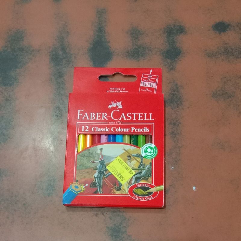 

Pensil Warna Faber-Castell 12 classic colour pencils