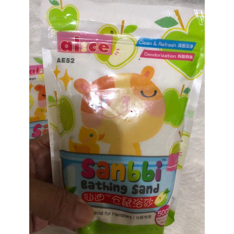 PASIR MANDI HAMSTER PASIR WANGI SANBBI HAMSTER BATHING SAND