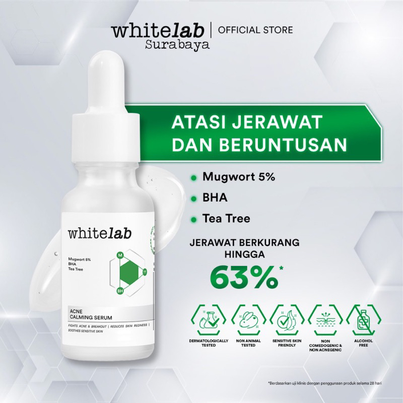 Whitelab Acne Calming Serum Improve Formula - Whitelab Surabaya