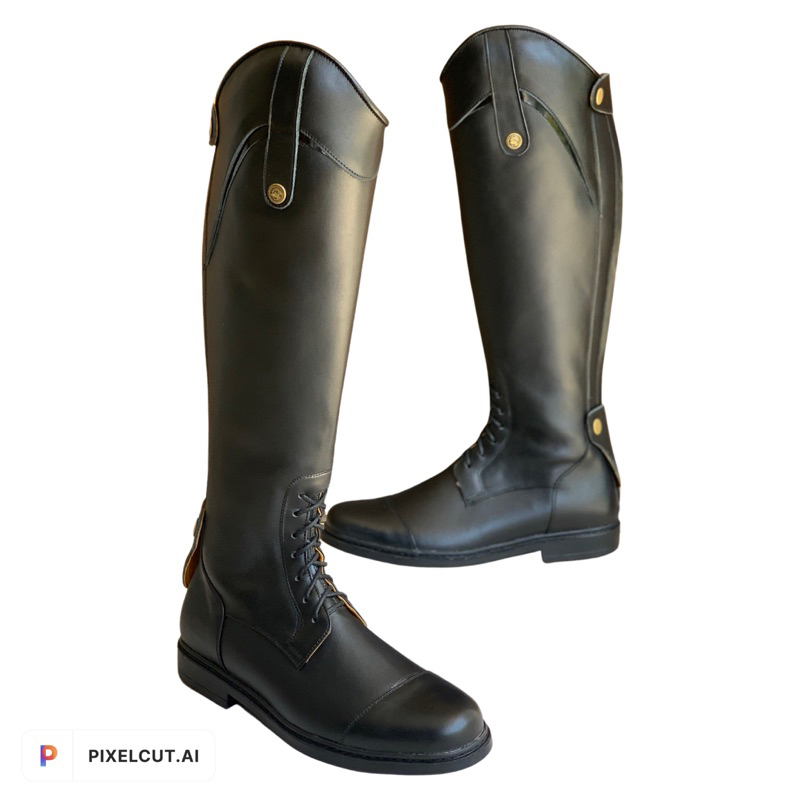 Dressage/Boots berkuda/Riding boots/Long boots/Leather boots
