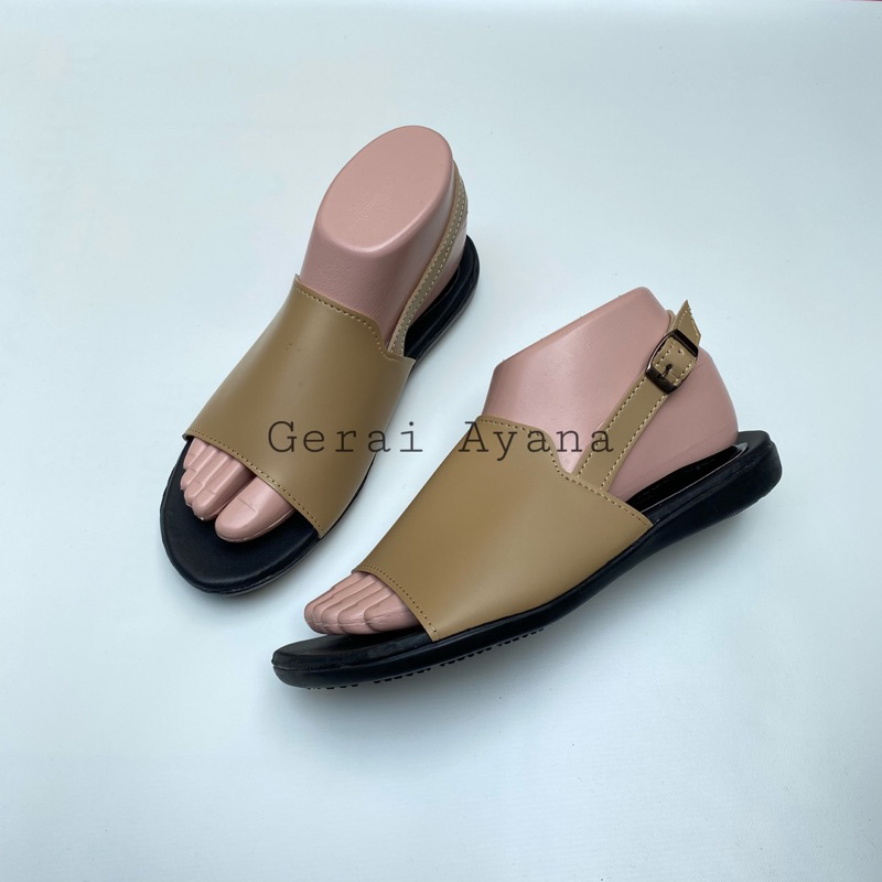 DISKON DAY! Sandal Wanita - Sandal Bando Teplek Viral - Sandal Casual Nevada