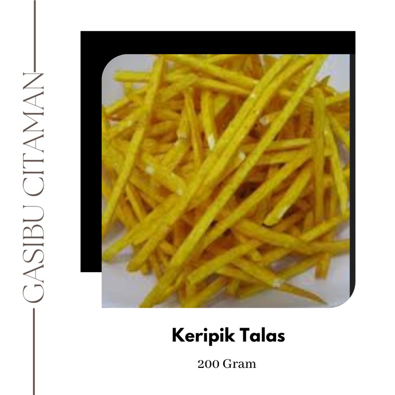 

Keripik Talas | Snack Gasibu Citaman