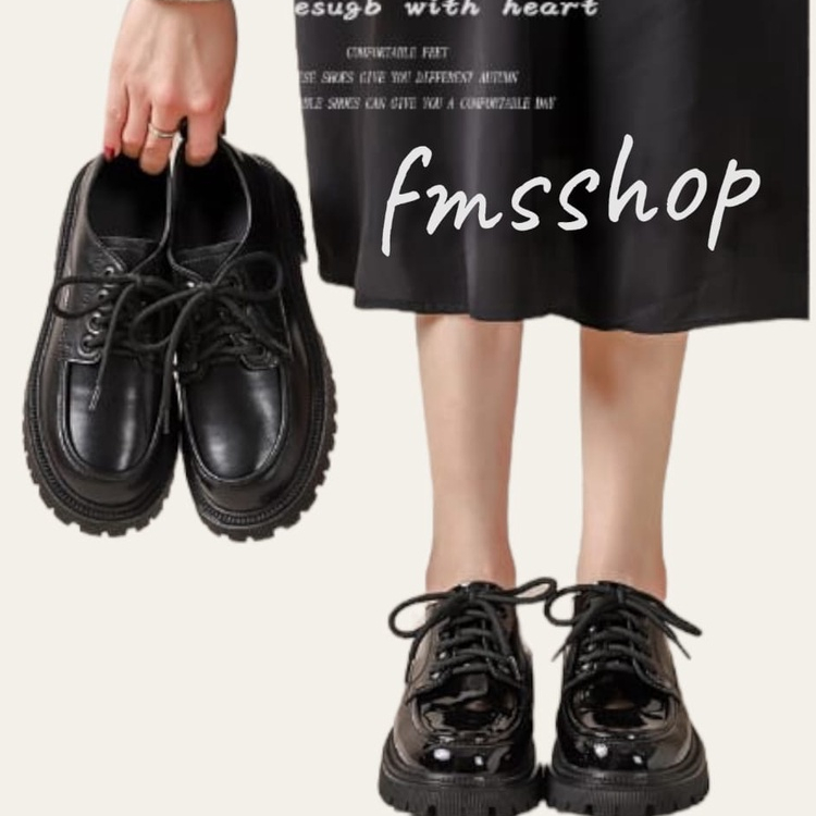 Sepatu Wanita LOW BOOTS ZUREX Oxford 2022 GLosy Matte Premium TLI 003